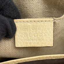 Load image into Gallery viewer, GUCCI GG Canvas Shoulder Bag Ivory449413 GG Canvas Leather
