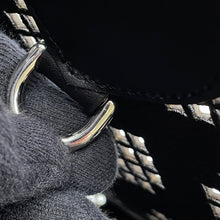 将图像加载到图库查看器中，GUCCI Cutout Motif Tote Bag Black772229 Leather Size Medium
