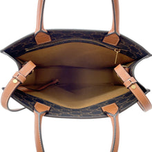 Load image into Gallery viewer, CELINE Vertical hippopotamus Tan191542 PVC Leather Size Small
