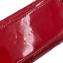 将图像加载到图库查看器中，Dior Lady Dior RedM0505OVRB Patent Leather Size Mini
