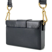 Load image into Gallery viewer, Dior 30 Montaigne Montaigne Shoulder Bag Black Leather
