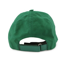 将图像加载到图库查看器中，GUCCI Interlocking G Baseball Cap Size XXS Green/White673081 Cotton Leather
