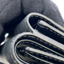 Load image into Gallery viewer, BURBERRY Check Pattern Compact Wallet Charcoal Grey8062606 Leather
