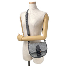 Load image into Gallery viewer, Dior Oblique Gallop Shoulder Bag Gray1ADPO033DOS_H30Q Canvas Leather
