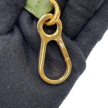 将图像加载到图库查看器中，LOEWE Anagram Luna Bag Jacquard Shoulder Bag AvocadoGreenA923PL9X01 Canvas Leather
