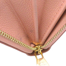 将图像加载到图库查看器中，LOUIS VUITTON Zippy Wallet Rose Trianone/CrèmeM81645 Bicolor Monogram Empreinte Leather
