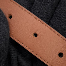 Load image into Gallery viewer, LOUIS VUITTON Belt・Dauphine 25MM Reversible Size 85/34 BrownM0196V Monogram Plain Calf Leather
