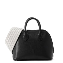 将图像加载到图库查看器中，HERMES Bolide 1923 Sangle Cortage Black Chevre Shamqila Size Mini
