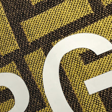 将图像加载到图库查看器中，FENDI Fragment Hiroshi Fujiwara Collaboration Baguette Slim Clutch Yellow/Brown8BS073 Canvas
