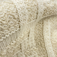 Load image into Gallery viewer, FENDI FF pullover sweater Size 46 WhiteFZX091 Cotton72% Linen26% Nylon2%
