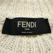 Load image into Gallery viewer, FENDI FF pullover sweater Size 46 WhiteFZX091 Cotton72% Linen26% Nylon2%
