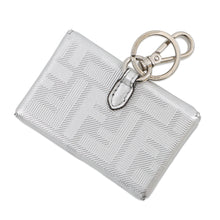 Load image into Gallery viewer, FENDI Nano Bucket Bag Charm Silver/Black7AS206 Leather
