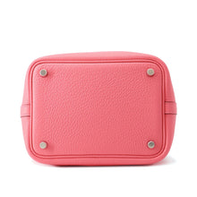 将图像加载到图库查看器中，HERMES Picotin Lock Rose Azalee Taurillon Clemence Size PM
