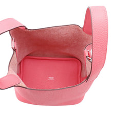 将图像加载到图库查看器中，HERMES Picotin Lock Rose Azalee Taurillon Clemence Size PM
