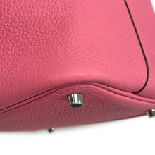 将图像加载到图库查看器中，HERMES Picotin Lock Rose Azalee Taurillon Clemence Size PM
