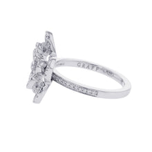 将图像加载到图库查看器中，GRAFF Wildflower Diamond Ring Size Approximately No. 9RGR846 18K White Gold
