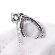 将图像加载到图库查看器中，HARRY WINSTON Loop/Earring Size MediumEADPRDMDLP Pt950
