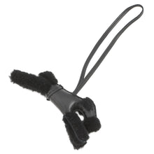 Load image into Gallery viewer, HERMES buddy punk Black Lambskin Mouton
