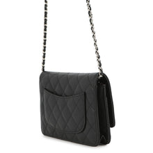 Load image into Gallery viewer, CHANEL Matelasse Chain wallet BlackAP0250 Caviar Leather
