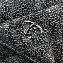 Load image into Gallery viewer, CHANEL Matelasse Chain wallet BlackAP0250 Caviar Leather
