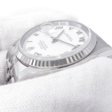 Load image into Gallery viewer, ROLEX Datejust W36mm Stainless Steel K18WG White Dial16234
