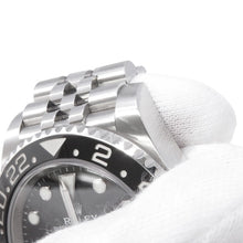 将图像加载到图库查看器中，ROLEX GMT MasterII W40mm Stainless Steel Black Dial126710BLNR
