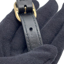 将图像加载到图库查看器中，GUCCI Diana Tote Bag Black832982 Leather Size Medium
