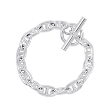 将图像加载到图库查看器中，HERMES Chaine d'Ancre Bracelet 15 frames Size GM SV925

