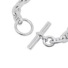 Load image into Gallery viewer, HERMES Chaine d'Ancre Bracelet 15 frames Size MM SV925
