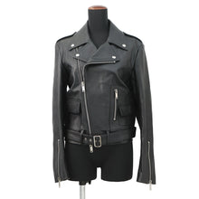 Load image into Gallery viewer, Stella McCartney Riders Jacket Size 36 Black680075 Polyester62% Rayon38%
