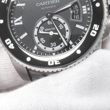 Load image into Gallery viewer, CARTIER Caliber de Cartier Diver W42mm Stainless Steel Black DialW7100057
