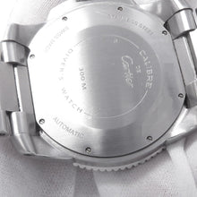 Load image into Gallery viewer, CARTIER Caliber de Cartier Diver W42mm Stainless Steel Black DialW7100057
