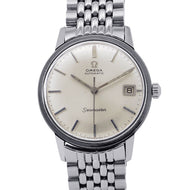 OMEGA Seamaster date W34mm Stainless Steel Silver Dial166.037