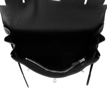 将图像加载到图库查看器中，HERMES Maxi Kelly Black Togo Leather Size 42
