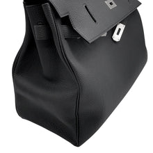 将图像加载到图库查看器中，HERMES Maxi Kelly Black Togo Leather Size 42
