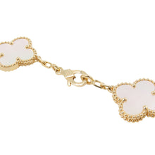 Load image into Gallery viewer, Van Cleef &amp; Arpels Vintage Alhambra Bracelet 5 motifsVCARA41800 18K Yellow Gold
