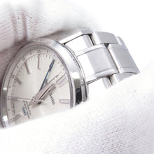 将图像加载到图库查看器中，SEIKO Grand SEIKO Mechanical Hi-Beat GMT W40mm Stainless Steel Silver DialSBGJ201
