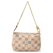 Load image into Gallery viewer, LOUIS VUITTON Mini Pochette Accessoires PinkN60051 Damier Azur Tahiti
