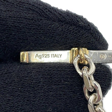 将图像加载到图库查看器中，Bottega Veneta T-bar Chain Necklace754353 Ag925
