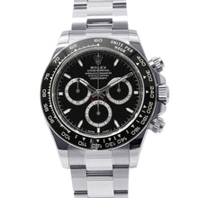 Load image into Gallery viewer, ROLEX Cosmograph Daytona W40mm Stainless Steel Black Dial126500LN
