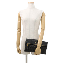 Load image into Gallery viewer, MIUMIU Matelasse 2WAY Clutch Bag BlackRP0385 Leather
