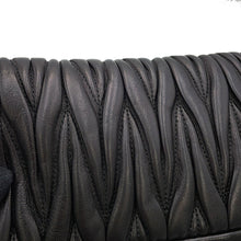 Load image into Gallery viewer, MIUMIU Matelasse 2WAY Clutch Bag BlackRP0385 Leather
