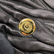 Load image into Gallery viewer, MIUMIU Matelasse 2WAY Clutch Bag BlackRP0385 Leather
