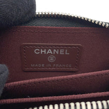 将图像加载到图库查看器中，CHANEL Matelasse Classic Zip Coin Purse BlackAP0216 Caviar Leather
