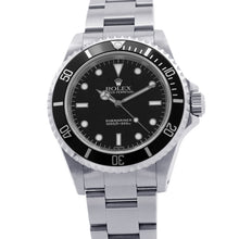 将图像加载到图库查看器中，ROLEX Submariner No-Date W40mm Stainless Steel Black Dial14060
