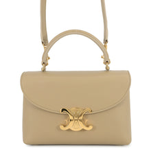 将图像加载到图库查看器中，CELINE Teen Nino 2wayBag cappuccino118113FXK Calf Leather
