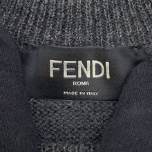将图像加载到图库查看器中，FENDI Zucca crew neck knit Size 46 GrayFZX091 Wool 70% Nylon20% Alpaca10%
