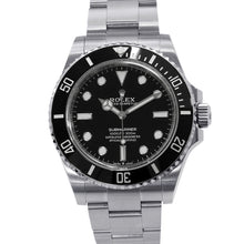 Load image into Gallery viewer, ROLEX Submariner No-Date W41mm Stainless Steel Black Dial124060
