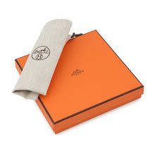 将图像加载到图库查看器中，HERMES Bandouliere Sangle Cortage Long Vert Vertigo/White Toile H Swift Leather Size 1"
