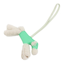 Load image into Gallery viewer, HERMES Buddy Bag Charm Vert Comics/Vert Fizz Lambskin Mouton
